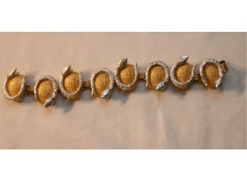 Vintage Hattie Carnegie Snake Bracelet