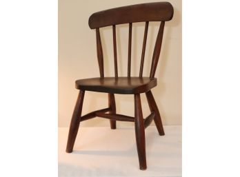 Antique/ Vintage Wooden Spindle Back Kids Chair