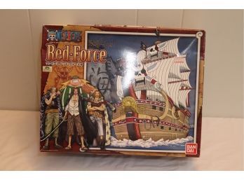 BANDAI Authentic Sailing Ship Plastic Model Kit RED FORCE One Piece From Japan