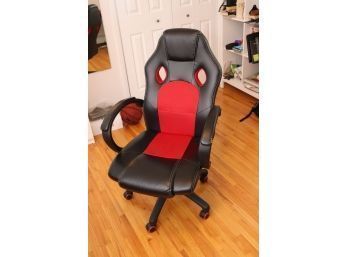 Black And Red High Back Gaming Chair