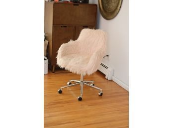Fuzzy Swivel Desk Chair