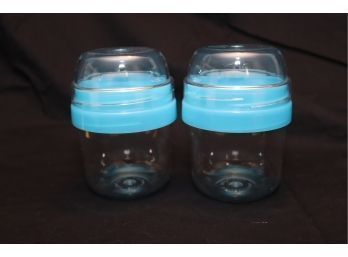 Pair Of Glass Storage Containers