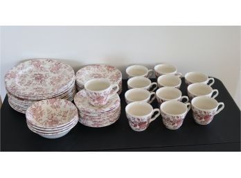 Vintage Set Of English Ironstone Tableware  EIT Made In England (N-26)