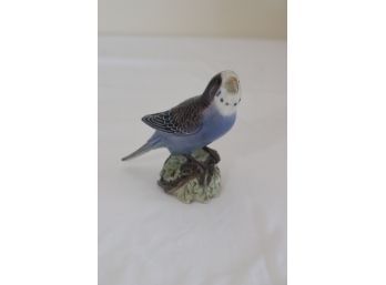 Vintage Porcelain Parakeet Figurine (S-17)