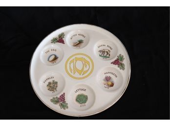 Passover Sedar Plate Made In Israel (S-67)