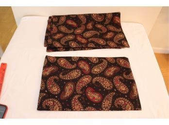 Set Of 6 Paisley Placemats (T-17)