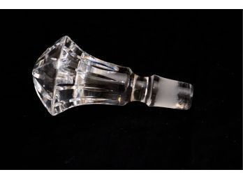 Vintage Crystal Decanter Stopper (s-60)