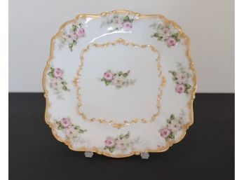 Antique GDA Limoges France Porcelain Plate  (S-8)