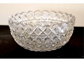 Vintage Glass Bowl   (N-35)