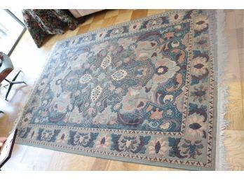 Beautiful Floral Area Rug 93in X 65in