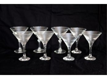 8 Martini Glasses 2 Styles