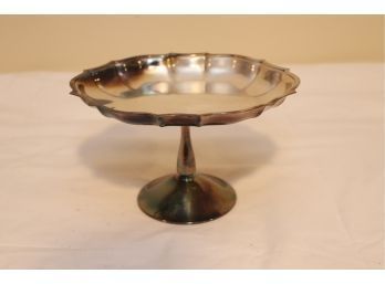 Vintage Silver Plate Compote Bowl (G-6)
