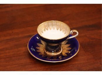 Vintage Ansley Fine Bone China Teacup And Saucer (G-18)