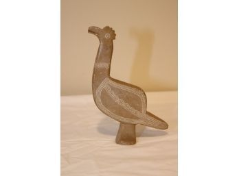 Vintage African Folk Art Chicken Stone Sculpture (d-83)