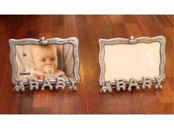 Pair Of Baby Picture Frames (p-11)