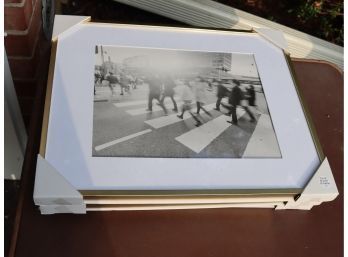 4 Gold Picture Frames 11' X 14' 16' X 20' To Frame (T-19)
