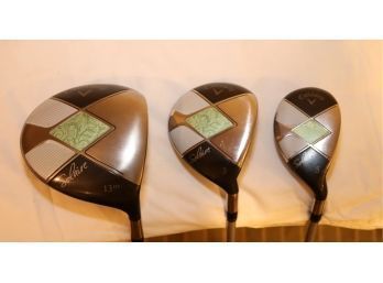 Callaway Women's Solaire Driver, 3 & 5 Woods Golf Clubs (F-15)
