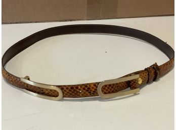 Wonen's Snake Skin Belt Sz. 36 (DS-8)