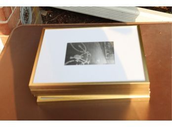 5 Gold Picture Frames 11 1/2'' X 14 1/2' (T-21)