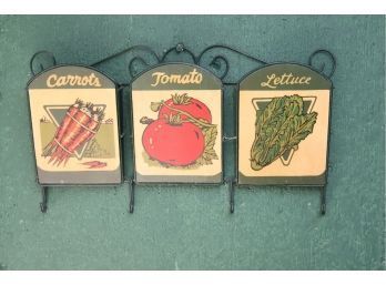 Wall Hanging Letter Seed Organizer
