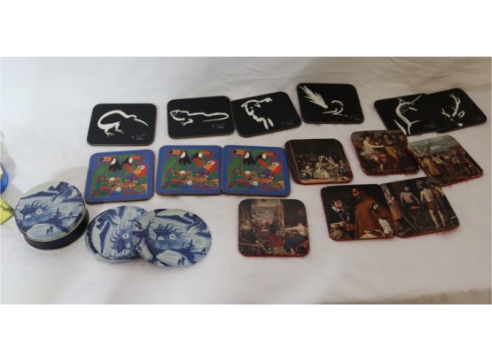 Assorted Coaster Lot (T-39)