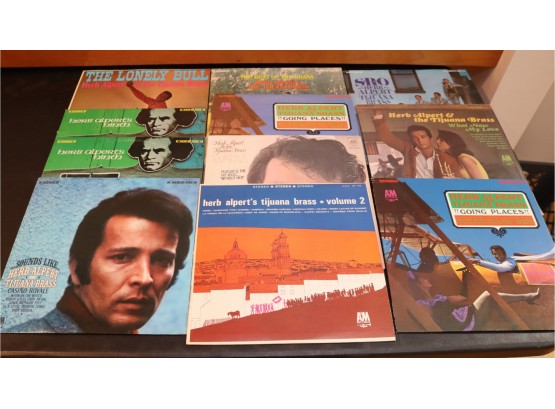 Herb Albert & The Tijuana Brass Vinyl Record Lot (D-9)