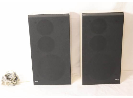 Vintage Pair Bang & Olufsen Beovox S45 Speakers Made In Denmark (R-21)