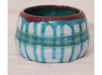 Vintage Smal Drip Glaze Bowl