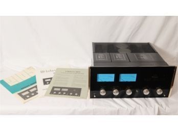Vintage McINTOSH MC2105 STEREO POWER AMPLIFIER With Manual (R-22)