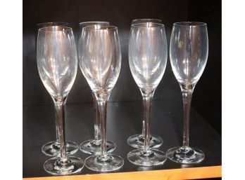 Set Of 7 Champagne Flutes (T-3)