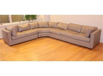 Leather Sectional Couch Custom Made By Classic Gallery