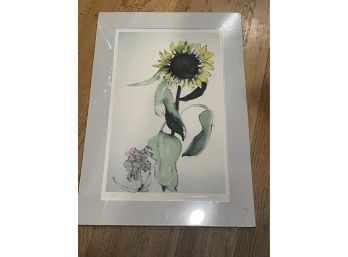 Sunflower Artist Proof By Denis Ponsot