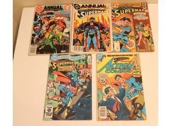 Superman DC Comic Book Lot (C-5)