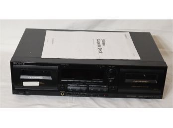 Sony TC-WR545 Hi-Fi Car Reverse Double Cassette Deck (r-25)