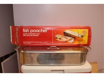 Rowoco 24' Stainless Steel Fish Poacher (T-52)