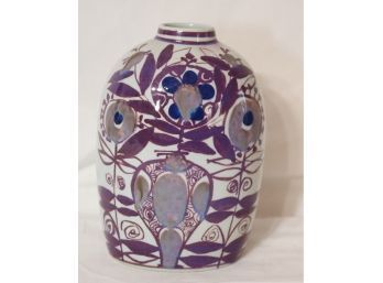 Vintage Royal Copenhagen - Fajance - Tenera Ceramic Vase By Kari Christensen Made In Denmark (