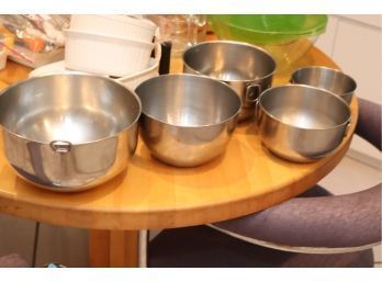 Stainless Steel Mixing Bowls (T-24)