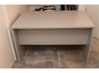 Gray Formica Desk (R33)