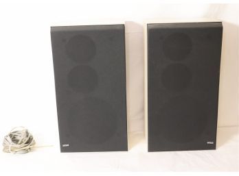 Vintage Pair Bang & Olufsen Beovox S45 Speakers Made In Denmark (R-21)