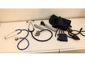 Doctor Stuff- Stethoscope, Blood Pressure, Opthalmoscope