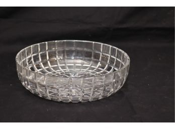 Vintage Crystal Glass Bowl (D-35)