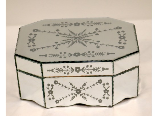 Mirrored Jewelry Box (A-77)