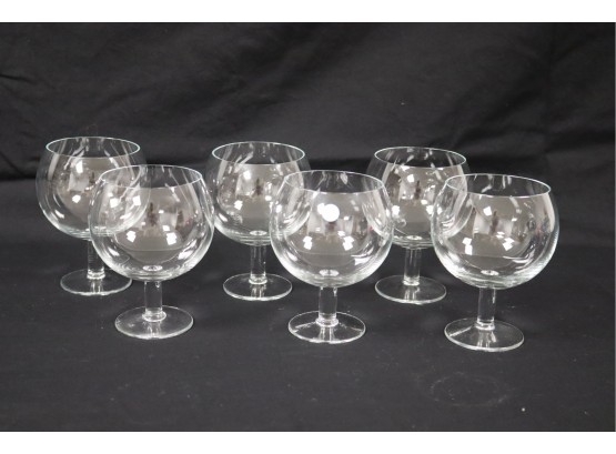 Set Of 6 Tiffany & Co. Brandy Snifter Goblets (B-27)