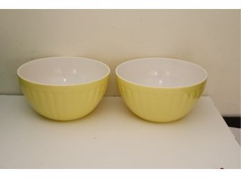 Pair Of Target Home Melamine Bowls (P-4)