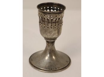 Vintage Sterling Silver Candle Stick (A-38)