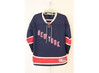 New York Rangers Youth L/xl Jersey #61 Rick Nash