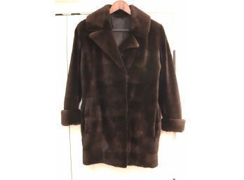 Sheared Mink Fur Coat Sz M. (M-3)
