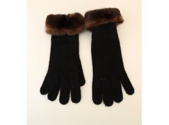 June Fith Design Mink Fur Cuff Gloves (C-9)