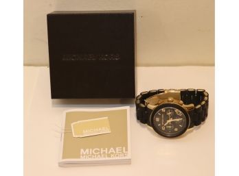 MICHAEL KORS Black Catwalk Chronograph Watch