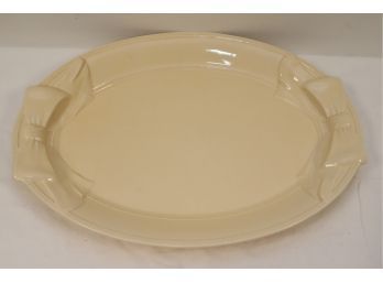 Ceraic Serving Platter With Bows (A-79)